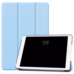 imoshion Coque tablette Trifold Apple iPad 9 (2021) 10.2 pouces / iPad 8 (2020) 10.2 pouces / iPad 7 (2019) 10.2 pouces - Bleu clair