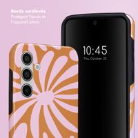 Selencia Coque arrière Vivid Samsung Galaxy A55 - Modern Bloom Pink