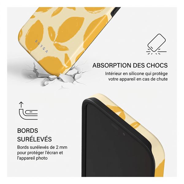 Burga Coque Tough MagSafe Apple iPhone 18 Pro - Lemon Tart