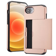 imoshion Coque arrière avec porte-cartes Apple iPhone 17e / 16e - Rose Doré