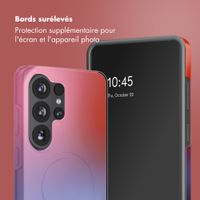 Selencia Coque arrière Vivid avec MagSafe Samsung Galaxy S26 Ultra - Gradient Soft Blush