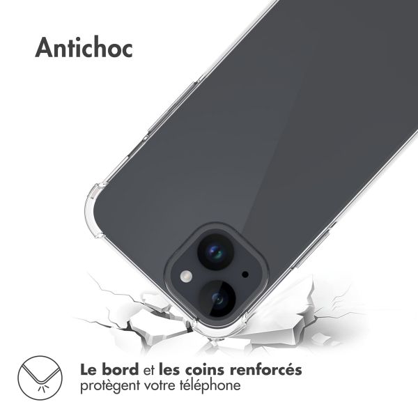 imoshion Shockproof Case Apple iPhone 15 - Transparent