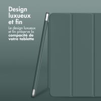 imoshion Magnetic etui de téléphone portefeuille Apple iPad Air 11 pouces (2026) M4 / (2025) M3 / (2024) M2 / Air 5 (2022) / Air 4 (2020) - Vert foncé