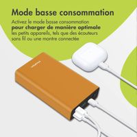 imoshion Ultra Series Aluminium Batterie externe 20.000 mAh - Charge rapide jusqu'à 33 watts - Gold