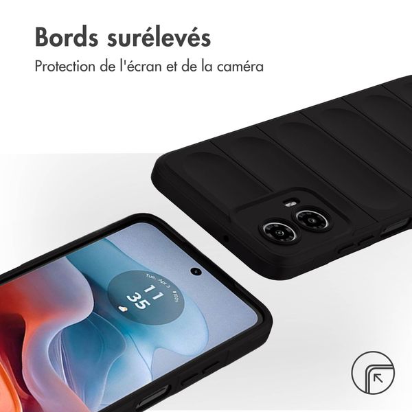 imoshion EasyGrip Backcover Motorola Moto G34 - Noir