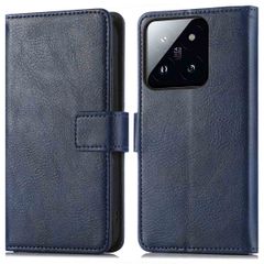 imoshion Étui de télephone portefeuille de luxe Xiaomi 14T Pro - Bleu foncé