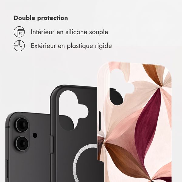 Selencia Coque arrière Vivid avec MagSafe Apple iPhone 16 - Silk Spirit