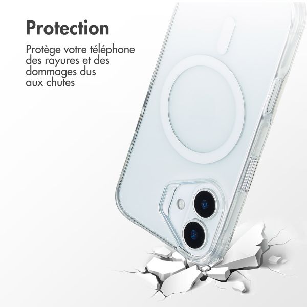 imoshion Coque Rugged Air MagSafe Apple iPhone 17 - Transparent