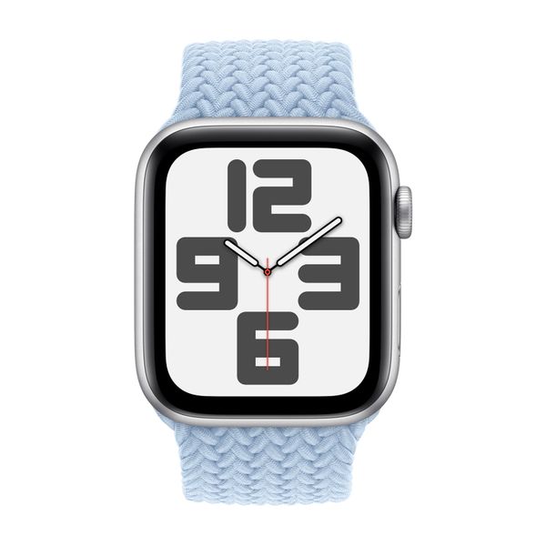 Apple Bracelet Solo tressé Apple Watch | 38/40/41/42 mm - Taille 5 - Light Blue