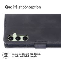 imoshion Etui de télephone portefeuille avec cordon Samsung Galaxy S25 Plus - Noir