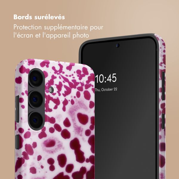 Selencia Coque arrière Vivid avec MagSafe Samsung Galaxy S24 - Cosmic Orchid