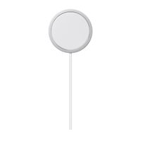 Apple Adaptateur d'alimentation double USB-C d'origine 35 W + chargeur MagSafe d'origine 25 W - 2 mètres - Blanc