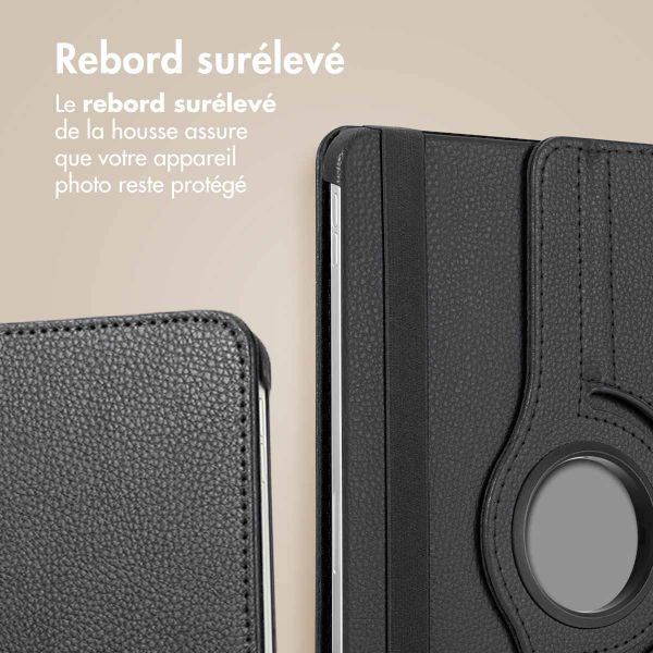 imoshion Coque tablette rotatif à 360° Samsung Galaxy Tab S9 11.0 pouces / S10 Lite / S10 FE / S9 FE 10.9 pouces - Noir