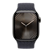 Apple Bracelet Solo tressé Apple Watch | 44/45/46/49 mm - Taille 9 - Midnight