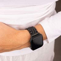 Selencia Bracelet Metallique Jubilee Apple Watch | 44/45/46/49 mm - Noir