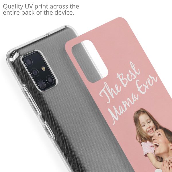 Concevez votre propre coque transparente Samsung Galaxy A51 - Transparent