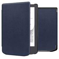 imoshion Étui de liseuse portefeuille Slim Hard Pocketbook Verse / Verse Lite / Verse Pro / Vivlio Light / Light HD - Bleu foncé