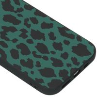 imoshion Coque Design Apple iPhone 12 (Pro) - Green Leopard