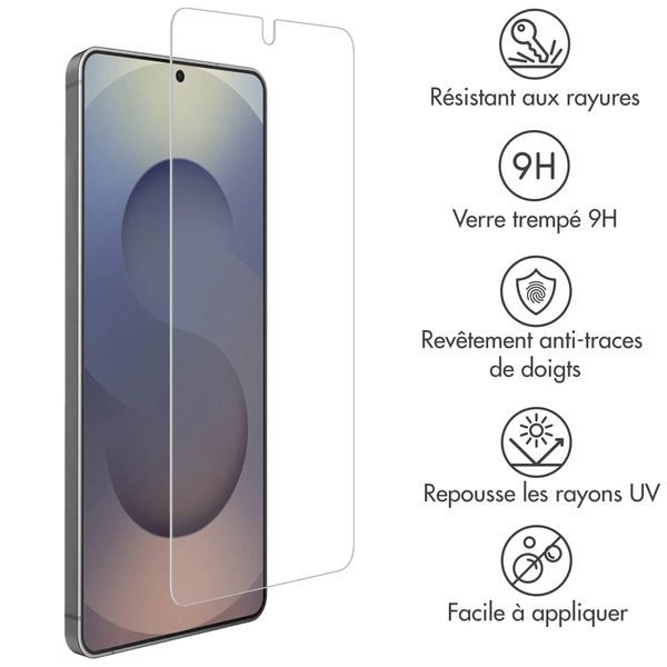 Accezz Protection d'écran en verre trempé Samsung Galaxy S26 Ultra