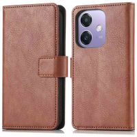imoshion Étui de télephone portefeuille de luxe Oppo A40 (4G) / Oppo A40M (4G) / Oppo A60 (5G) - Marron