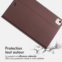 Accezz Coque tablette Classic Apple iPad Air 13 pouces (2026) M4 / (2025) M3 / (2024) M2 - Marron