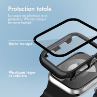 imoshion Coque rigide brillante à couverture complète Apple Watch 1 / 2 / 3 - 42 mm - Noir