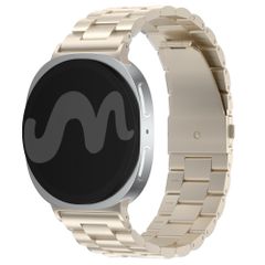 imoshion Bracelet en acier Samsung Galaxy Watch 9 (40/44mm) / Watch 8 (40/44mm) / Classic (46mm) - Lumière stellaire