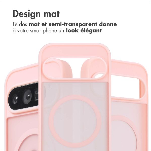 imoshion Coque Color Guard avec MagSafe Google Pixel 9 / 9 Pro / 10 / 10 Pro - Rose clair