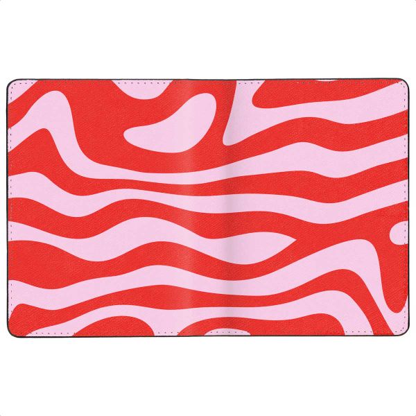 Selencia Étui passeport - Protège-Passeport en similicuir - Dream Swirl Pink