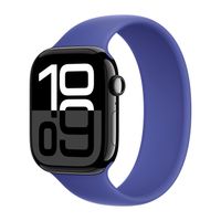 Apple Bracelet Boucle unique en Silicone Apple Watch Series 1 - 9 / SE (38/40/41 mm) - Taille 5 - Ultramarine