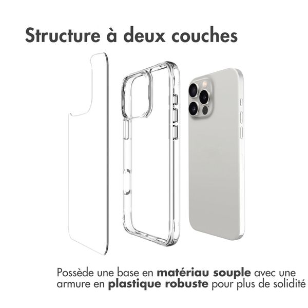 imoshion Coque Rugged Air Apple iPhone 16 Pro Max - Transparent