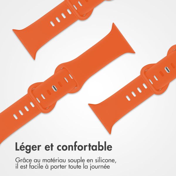 imoshion Bracelet en silicone⁺ Google Pixel Watch 3 / 4 (45 mm) - Taille L - Orange