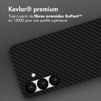 Accezz Coque Kevlar® MagSafe Samsung Galaxy S25 - Noir
