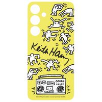 Samsung Carte Dance Keith Haring originale Galaxy S24 Plus - Yellow
