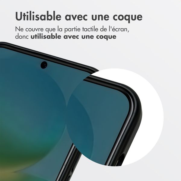 Accezz Protection d'écran en verre trempé avec filtre de confidentialité + Applicateur Samsung Galaxy A37 (5G)