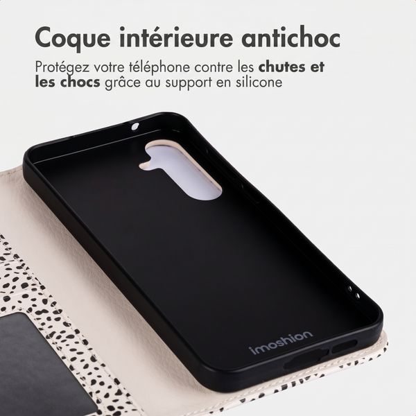 imoshion Étui de télephone portefeuille Design Samsung Galaxy A55 - Desert Dots
