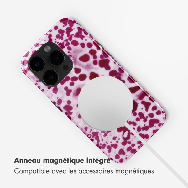 Selencia Coque arrière Vivid avec MagSafe Apple iPhone 15 Pro - Cosmic Orchid