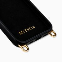 Selencia Coque arrière Rivièra avec MagSafe avec crochets amovibles Apple iPhone 14 / 13 - Velvet Black