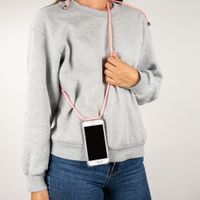 imoshion Coque arrière transparente avec cordon Samsung Galaxy A50 / A30s - Rose