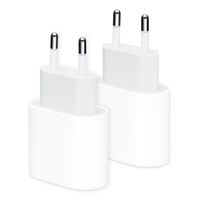 Apple Adaptateur secteur USB-C 20 W Lot de 2 - Blanc