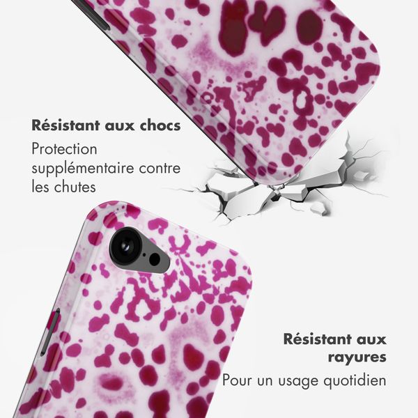 Selencia Coque arrière Vivid avec MagSafe Apple iPhone 17e / 16e - Cosmic Orchid