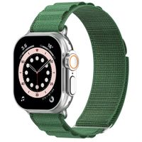 Accezz Bracelet en nylon Alpine Apple Watch | 44/45/46/49 mm - Olive Green
