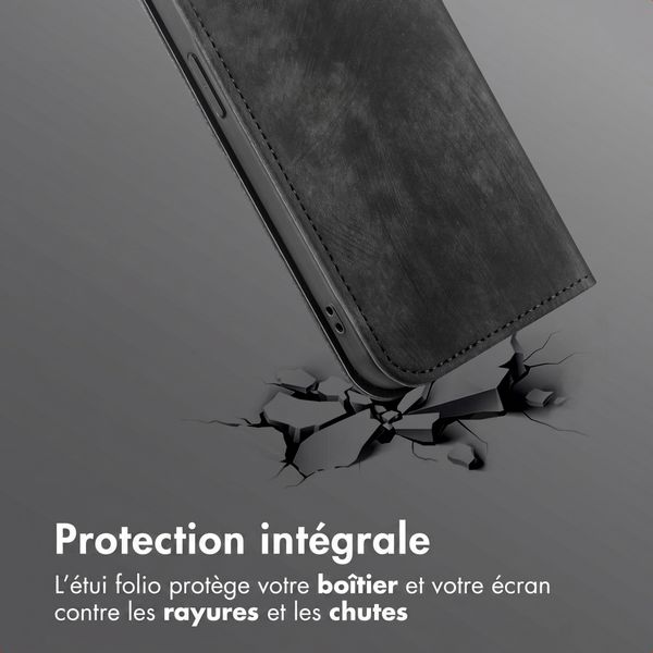 imoshion Étui de téléphone portefeuille Slim Google Pixel 11 Pro - Noir