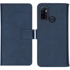 imoshion Étui de télephone portefeuille de luxe Oppo A53 / Oppo A53s - Bleu foncé