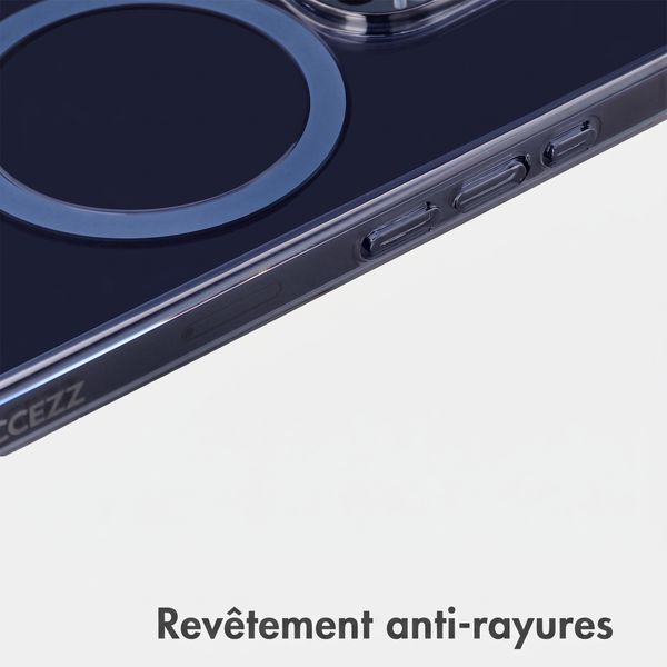 Accezz Lite coque arrière avec MagSafe Apple iPhone 15 Pro - Bleu foncé