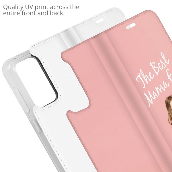 Concevez votre propre housse portefeuille Samsung Galaxy A33 - Blanc