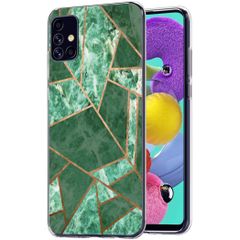 imoshion Coque Design Samsung Galaxy A51 - Green Graphic