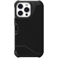 UAG Etui de téléphone portefeuille Metropolis Apple iPhone 13 Pro - Kevlar Black