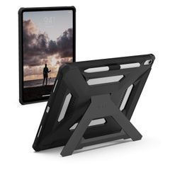 UAG Coque arrière Scout Plus avec support Scout Apple iPad Air 13 pouces (2026) M4 / (2025) M3 / (2024) M2 - Black