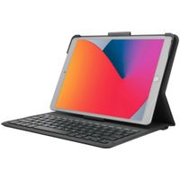 ZAGG Étui clavier Messenger Folio 2 Apple iPad 9 (2021) 10.2 pouces / iPad 8 (2020) 10.2 pouces / iPad 7 (2019) 10.2 pouces - QWERTY / NL - Gris